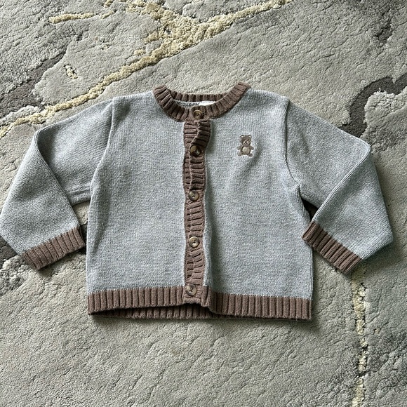 Carter’s Gray Cardigan, Size 18 Months - Picture 1 of 3